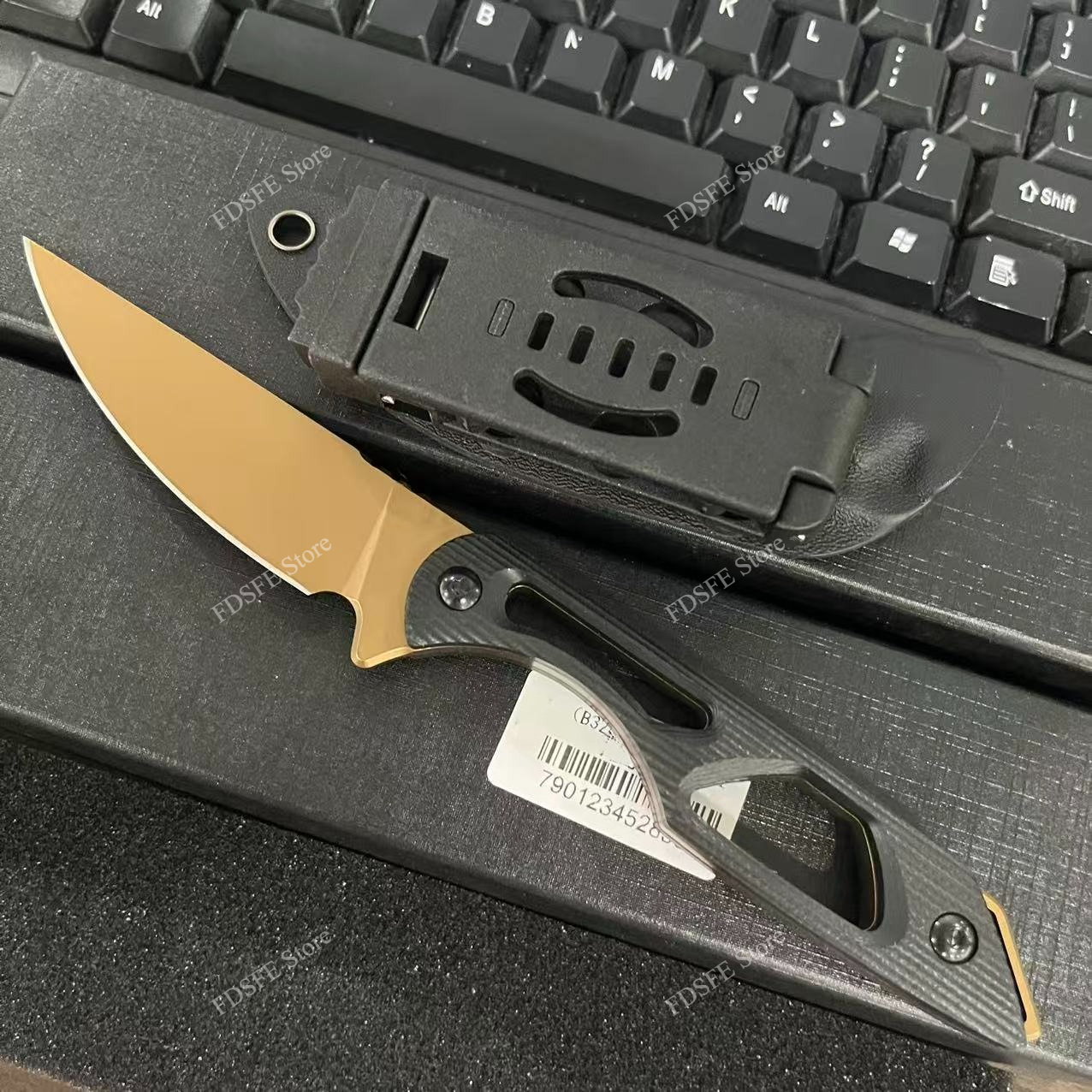 Bushcraft Knife Fixed - Multi-Purpose Wilderness Activities Gear Hiking Fishing