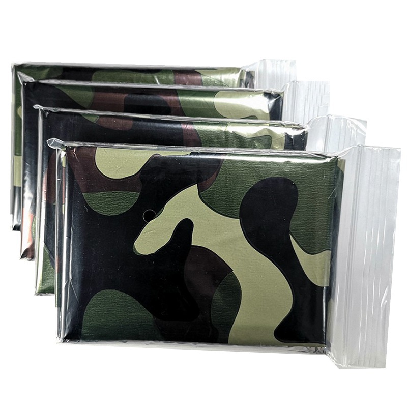 Emergency Poncho Rain - 1pcs Emergency Thermal Blanket Folding Waterproof