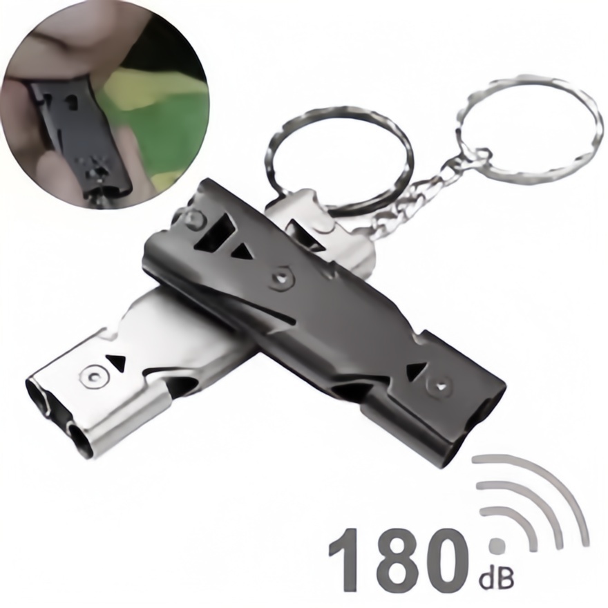 Emergency Whistle Loud - Survival Whistle Keychain Emergency Loud Safety
