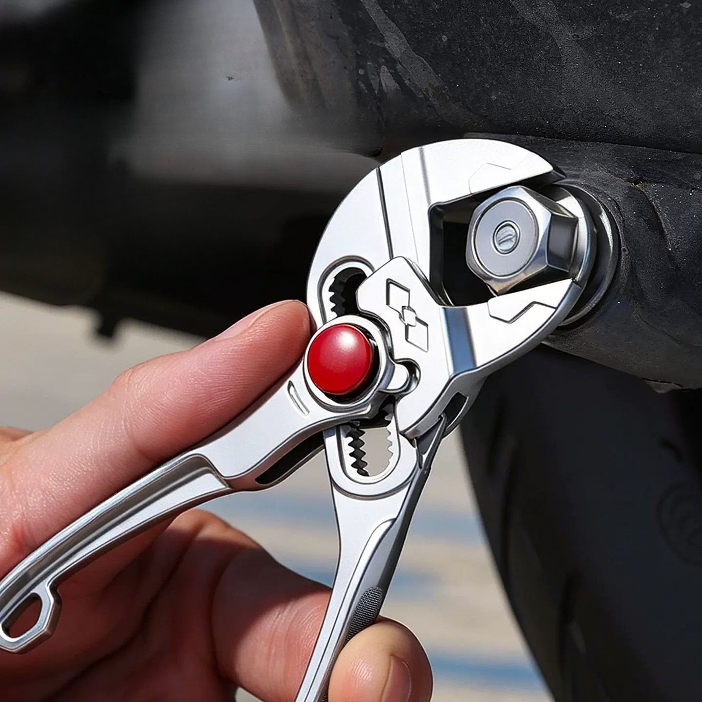 Multi Tool Plier - Adjustable Multi Grip Hand Tool for
