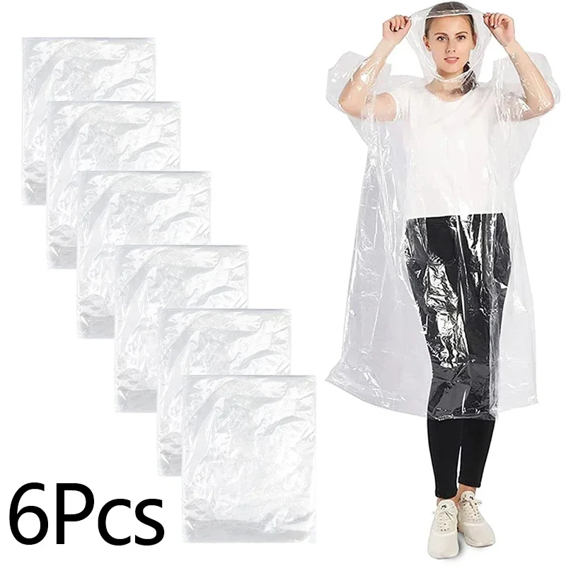 Emergency Poncho Rain - Disposable Waterproof Raincoat Outdoor Hiking Mountain
