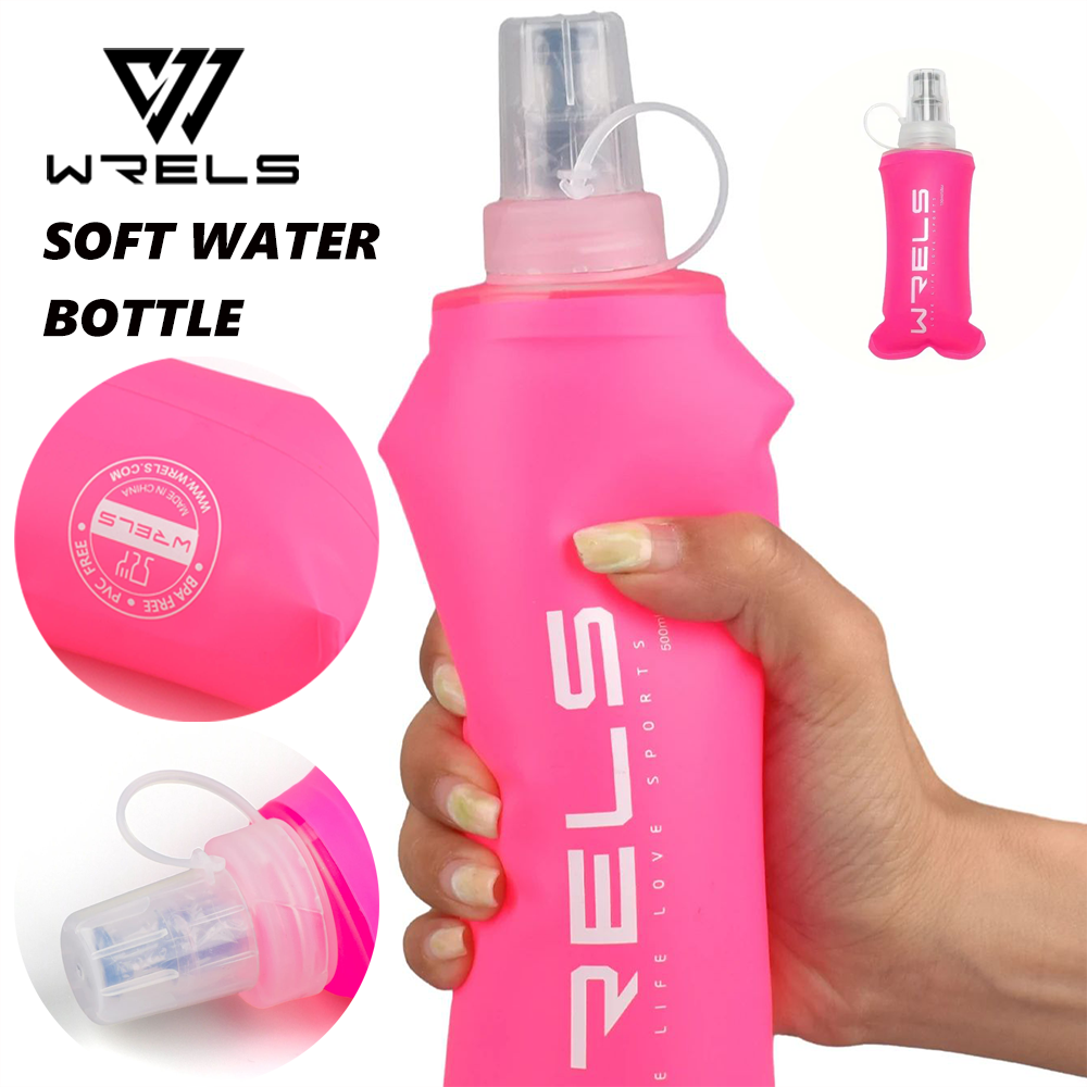 Water Bag Collapsible - WRELS Collapsible Folding Water Bottle TPU