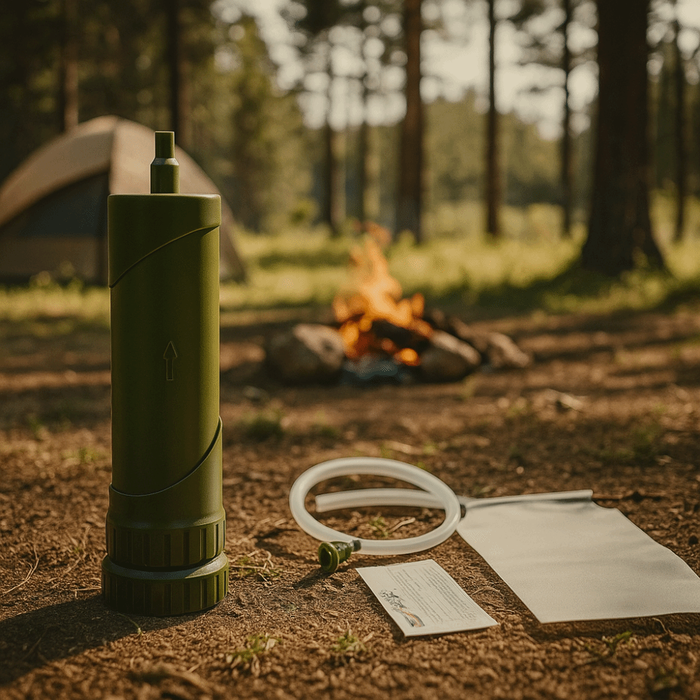 Water Purification Straw - ABS Outdoor Mini Water Filter Straw