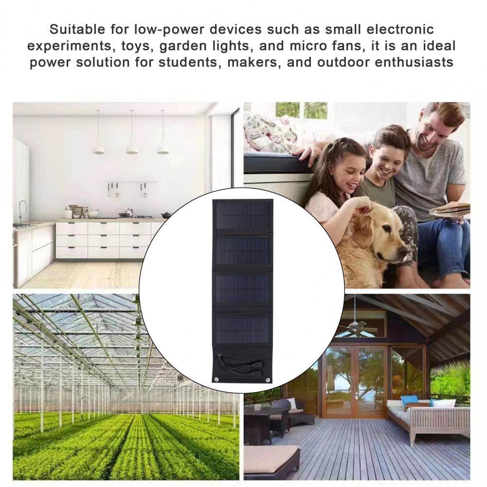 Solar Emergency Charger - Lightweight Solar Panel Foldable Solar Panel