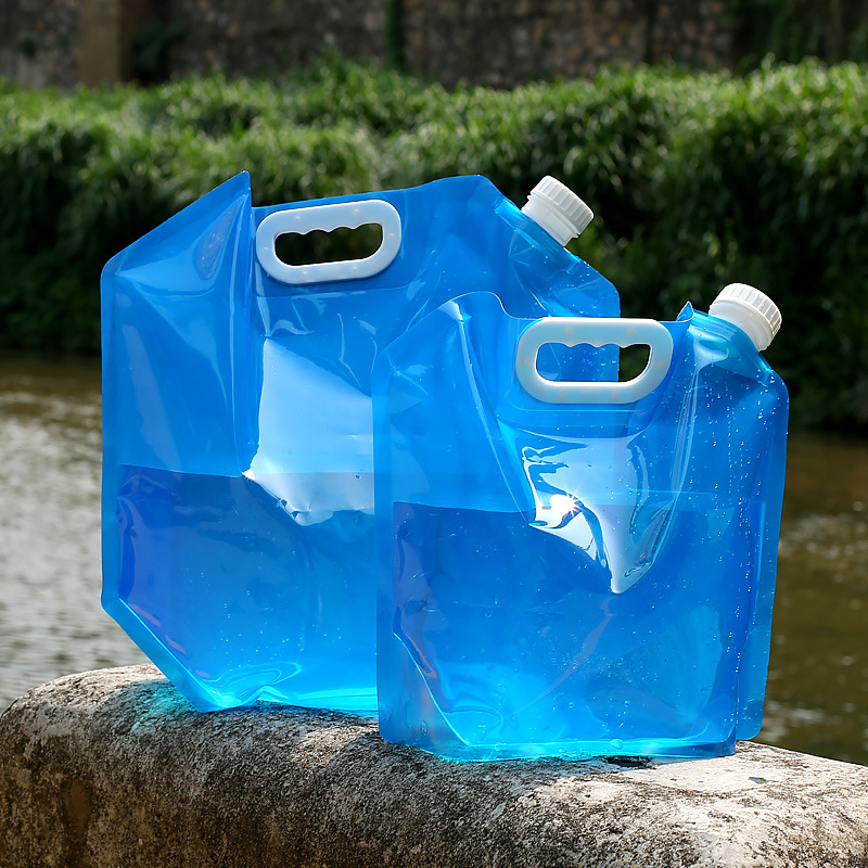 Water Bag Collapsible - Collapsible Water Container Bag, Plastic Storage