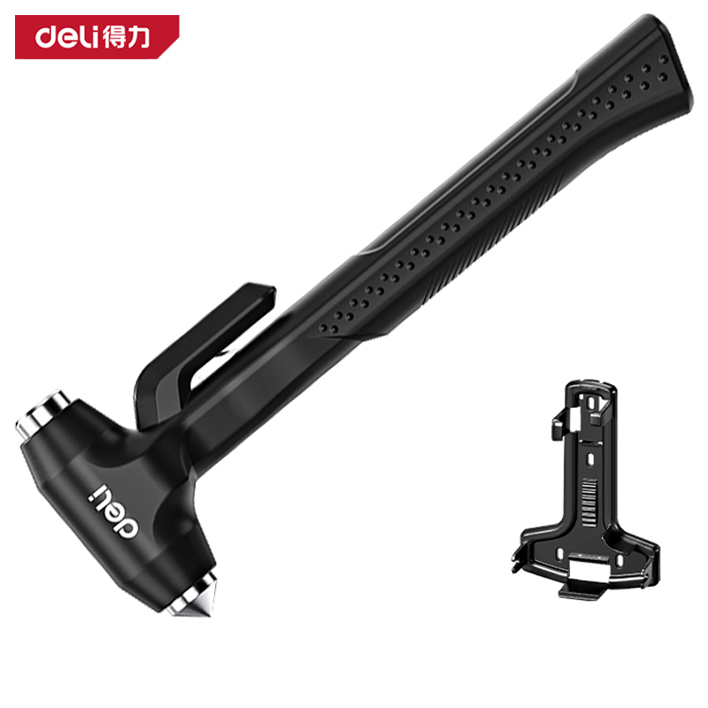Rescue Rope Throw - DELI Portable Car Safety Hammer Emergency