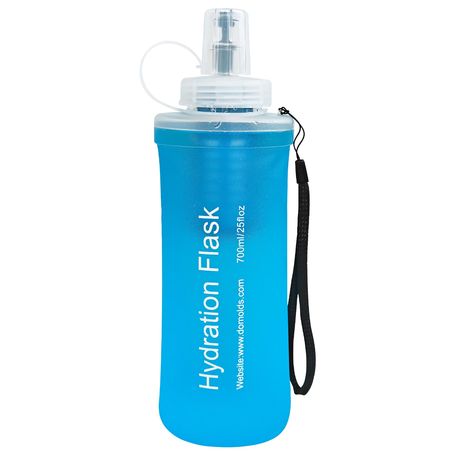 Water Bag Collapsible - Soft TPU Collapsible Water Bottle, Large