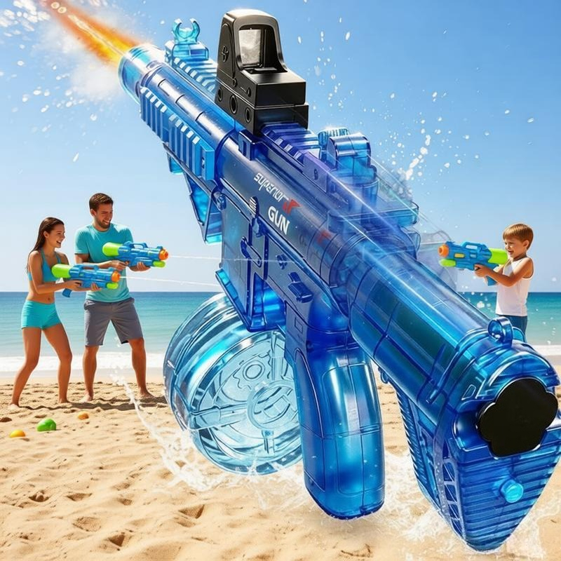 Sos Light Strobe - Kids Automatic Water Gun with Smoke