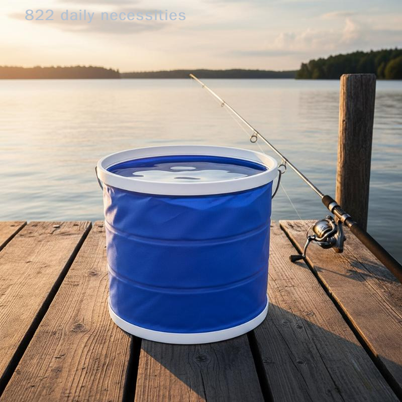 Water Bag Collapsible - 9L 13L Car Folding Bucket Oxford