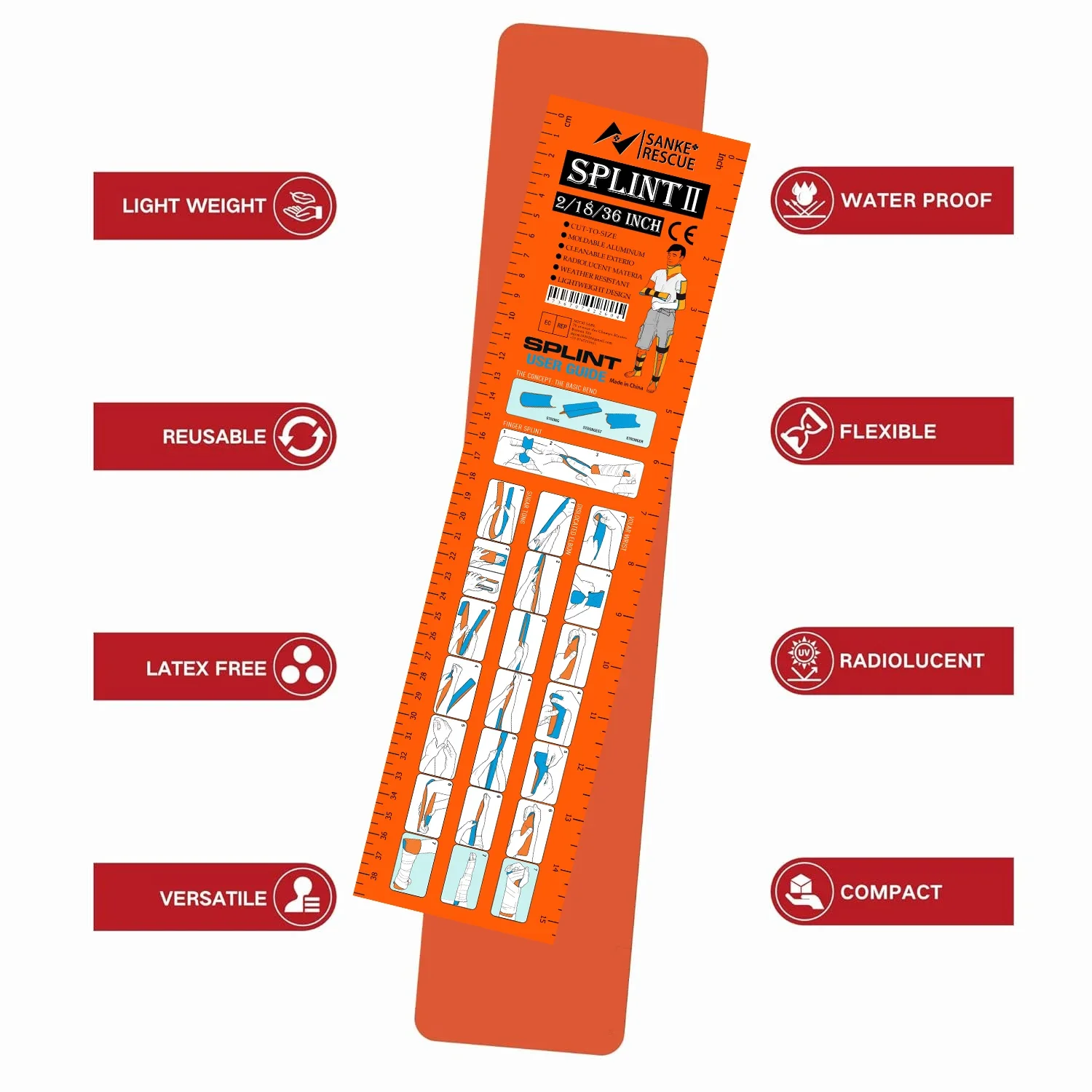First Aid Splint 36/18