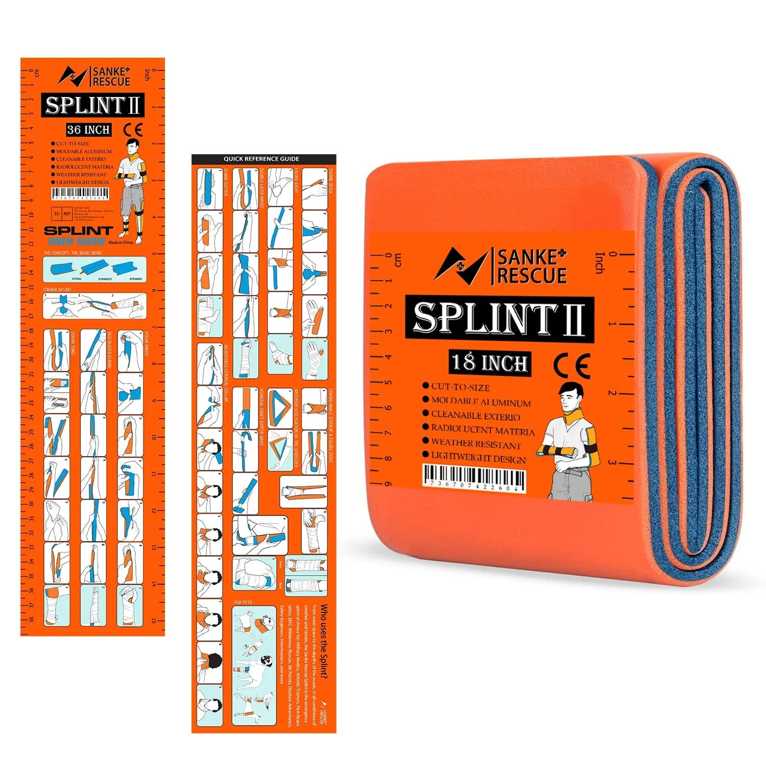 First Aid Splint 36/18