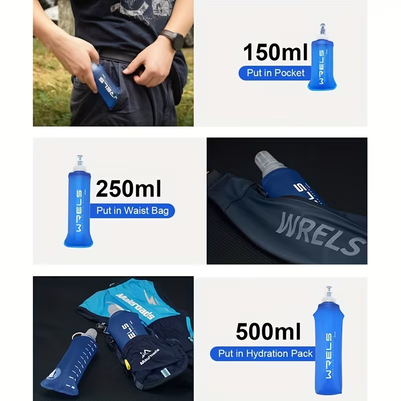 WRELS Portable Sports Soft Fla - Water Bag Collapsible ulasan dan harga