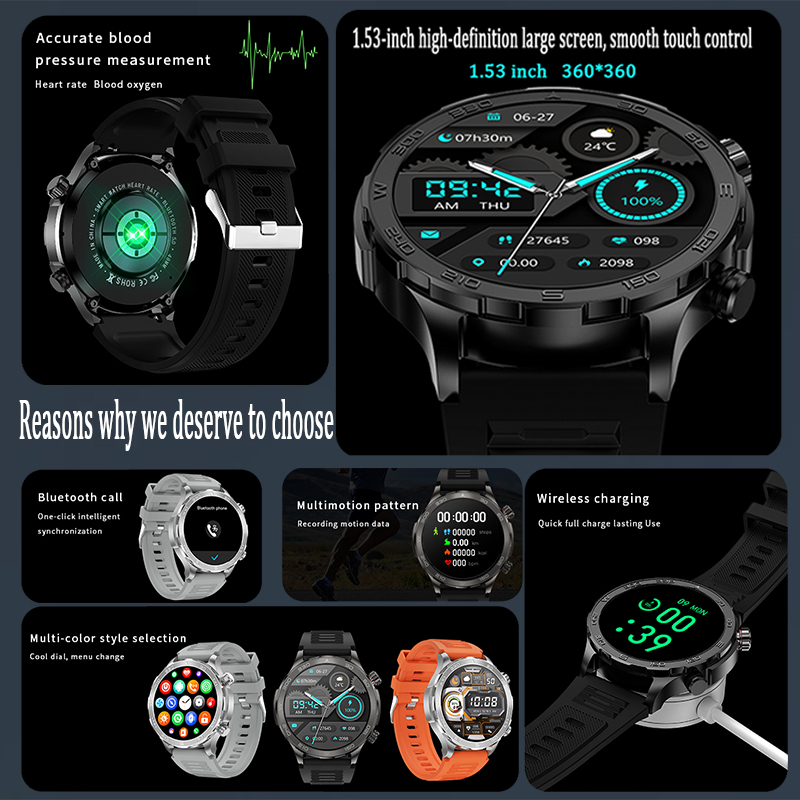 New GPS Track Smart Watch Men  - Compass Lensatic ulasan dan harga