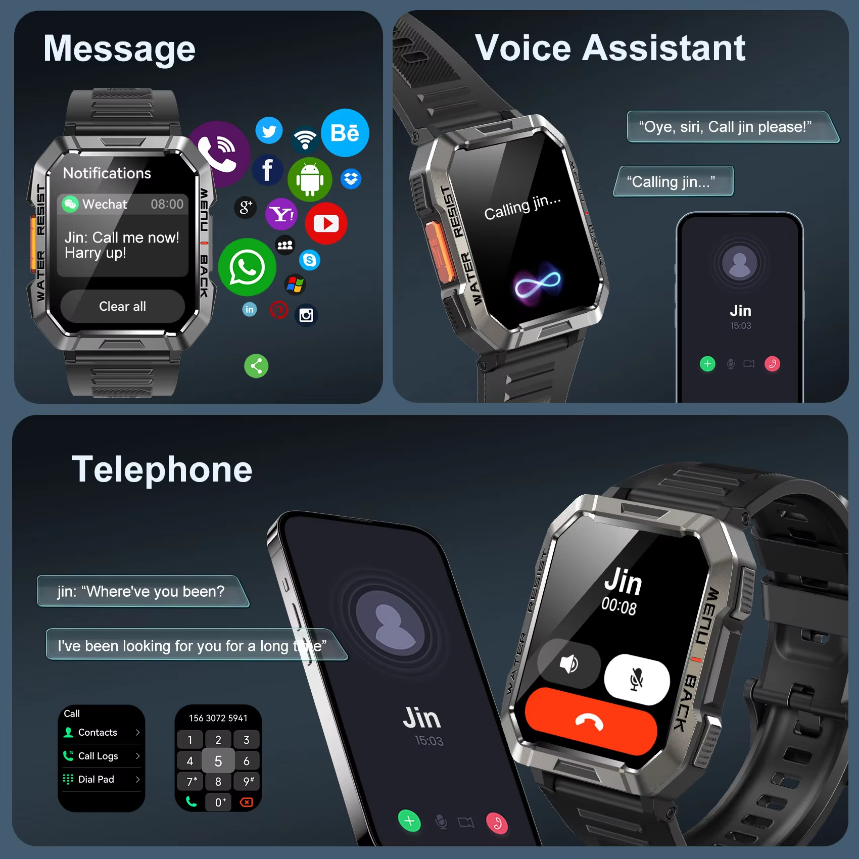 Blackview W60 Waterproof Smart - Compass Lensatic ulasan dan harga