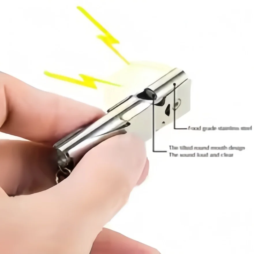 Survival Whistle Keychain Emer - Emergency Whistle Loud ulasan dan harga