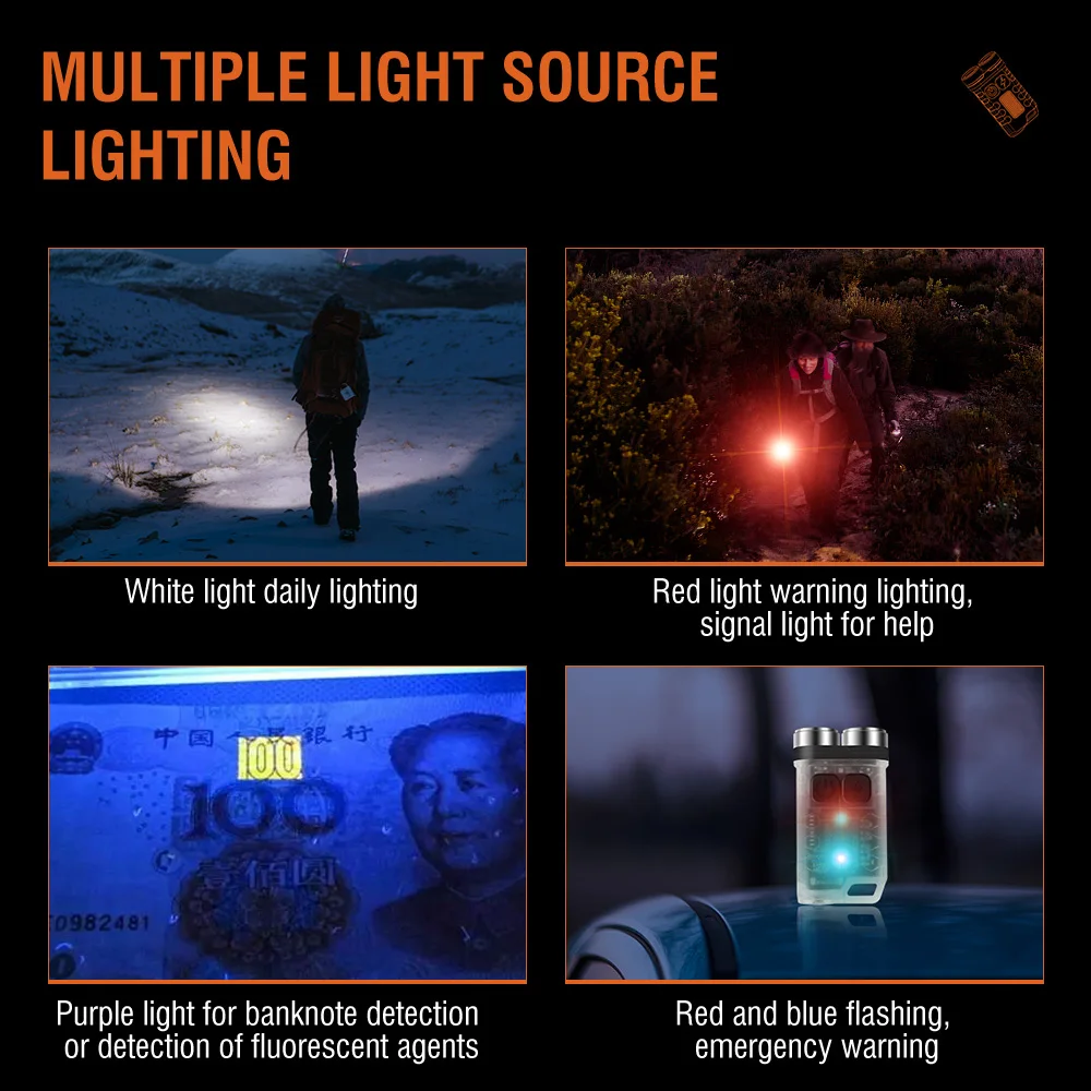 BORUiT V3 LED Keychain Portabl - Fishing Kit Compact ulasan dan harga