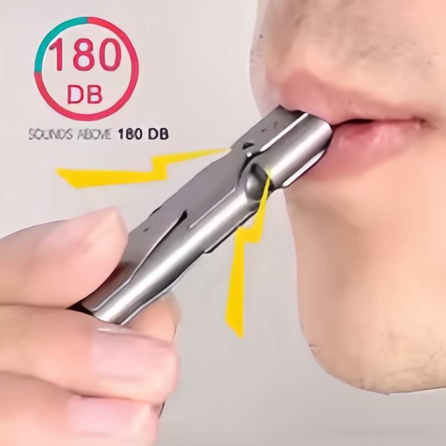 Survival Whistle Keychain–High - Emergency Whistle Loud ulasan dan harga