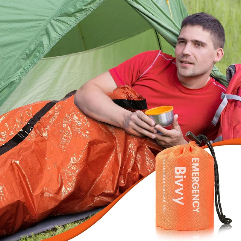 Emergency Sleeping Bag Surviva - Bivy Bag Emergency ulasan dan harga