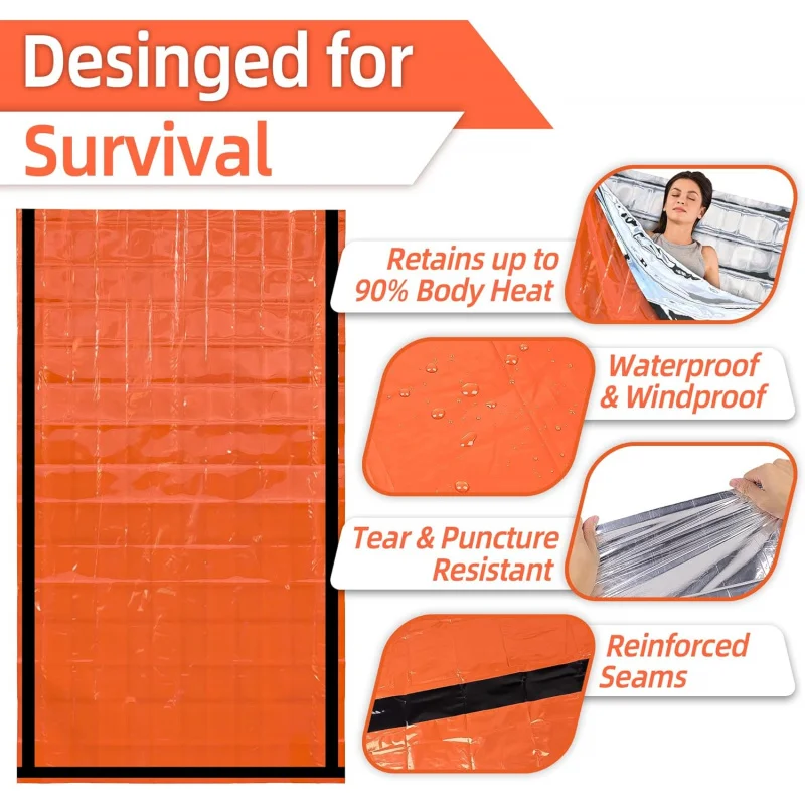 Emergency Sleeping Bag Surviva - Bivy Bag Emergency ulasan dan harga