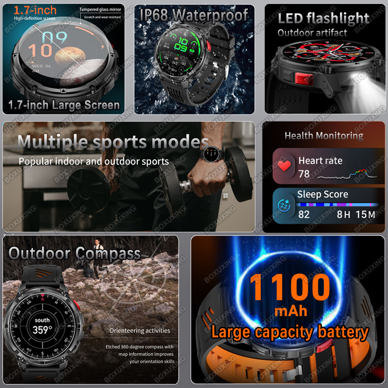 2026 New Military Stratos 4 Ul - Compass Lensatic ulasan dan harga