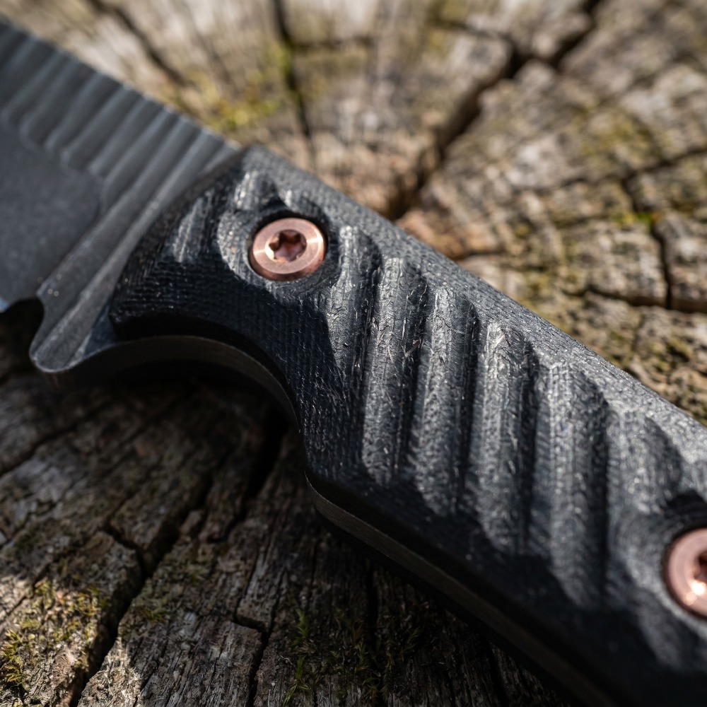 Full Tang Bushcraft Knife D2 B - Bushcraft Knife Fixed ulasan dan harga