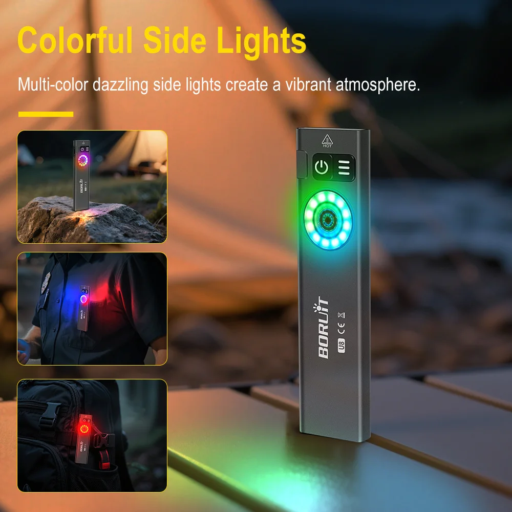 BORUiT U8 650LM EDC LED Flashl - Fishing Kit Compact ulasan dan harga