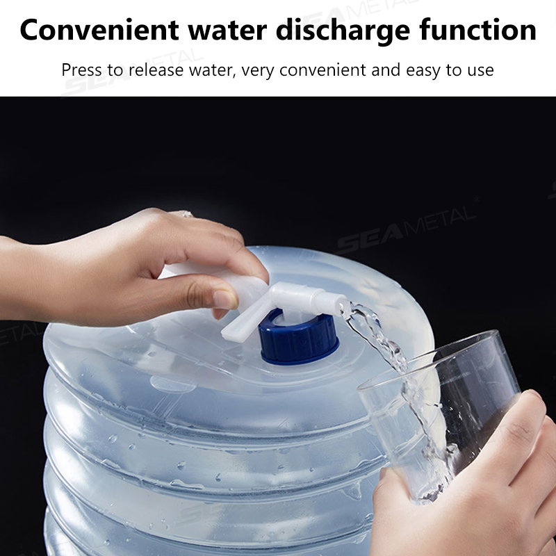 SEAMETAL 5L-15L Car Collapsibl - Water Bag Collapsible ulasan dan harga