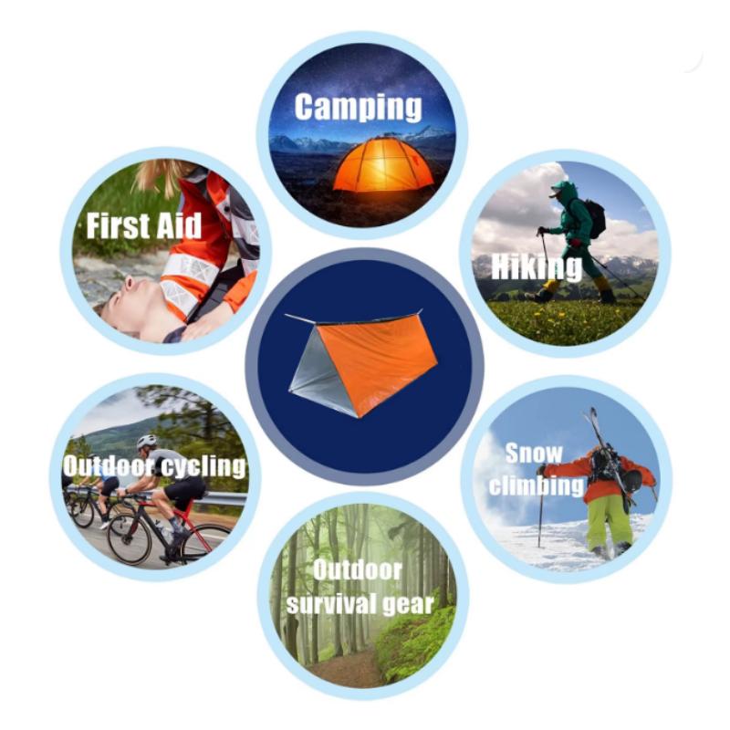 2 Person Reusable Mylar Tube E - Emergency Mylar Tent ulasan dan harga