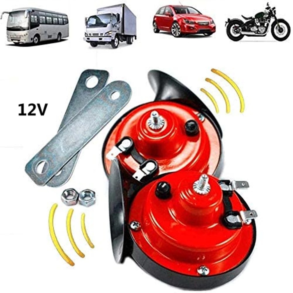 12V Super Loud Car 300DB Dual  - Emergency Whistle Loud ulasan dan harga