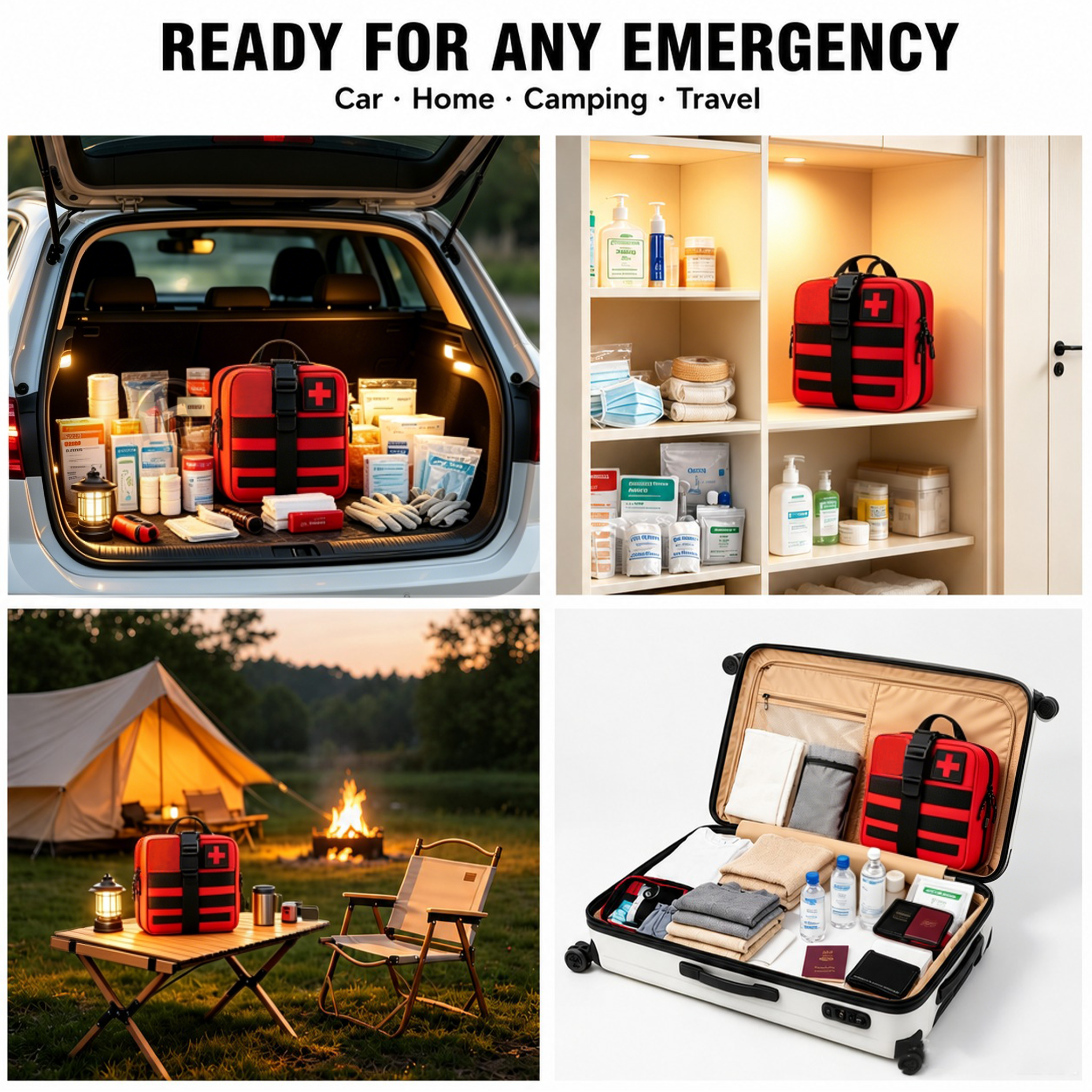 363pcs Portable First Aid Kit  - Bivy Bag Emergency ulasan dan harga