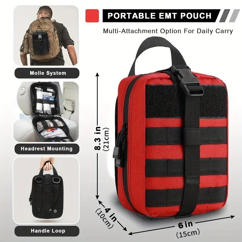 363pcs Portable First Aid Kit  - Bivy Bag Emergency ulasan dan harga