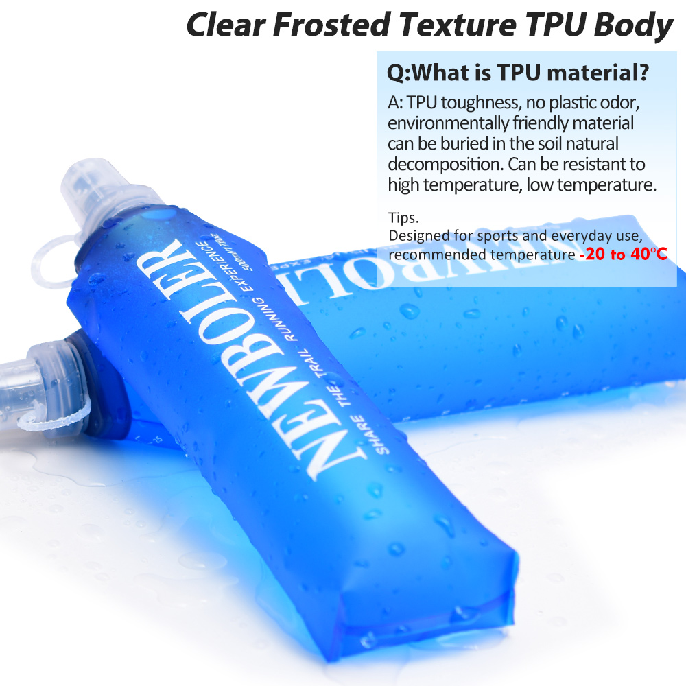750ML Water Bottle TPU Folding - Water Bag Collapsible ulasan dan harga