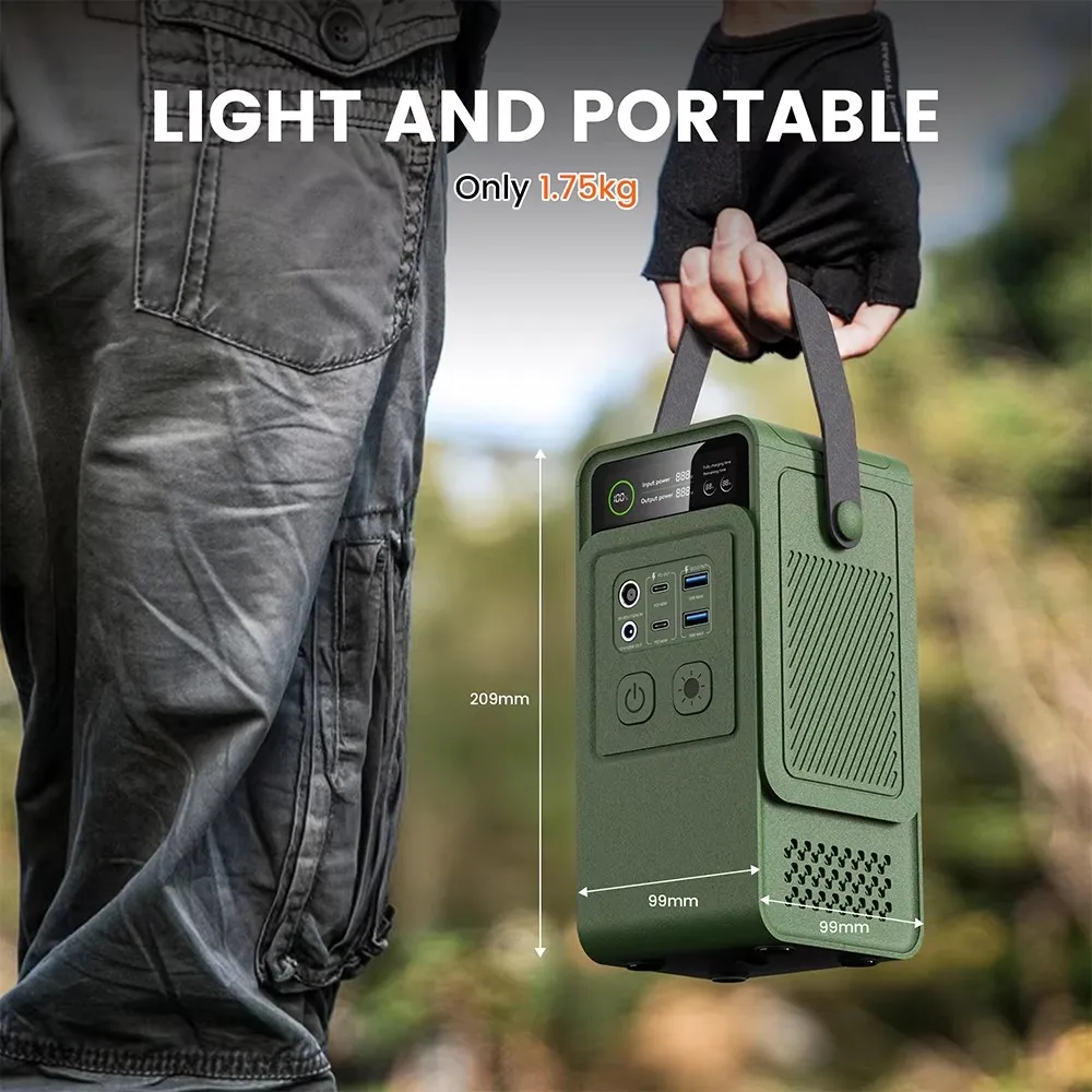 60000mAh 200W 192Wh Camping Po - Solar Emergency Charger ulasan dan harga