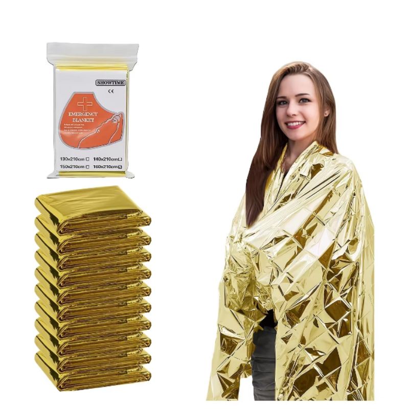 Portable Lightweight Aluminum  - Survival Blanket Reflective ulasan dan harga