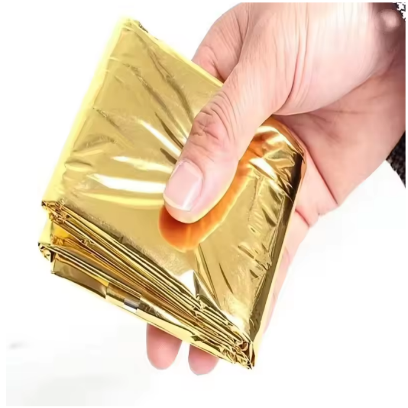 Portable Lightweight Aluminum  - Survival Blanket Reflective ulasan dan harga