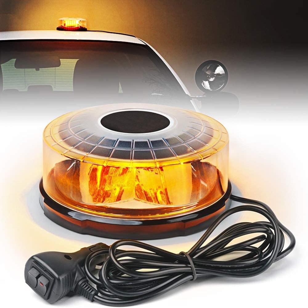 Yellow 24 LED Car Roof Ceiling - Sos Light Strobe ulasan dan harga