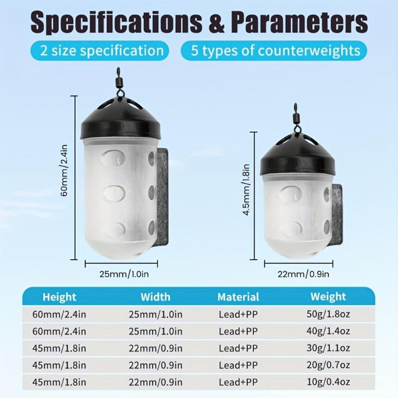 Compacts Carps Fishing Sinkers - Fishing Kit Compact ulasan dan harga