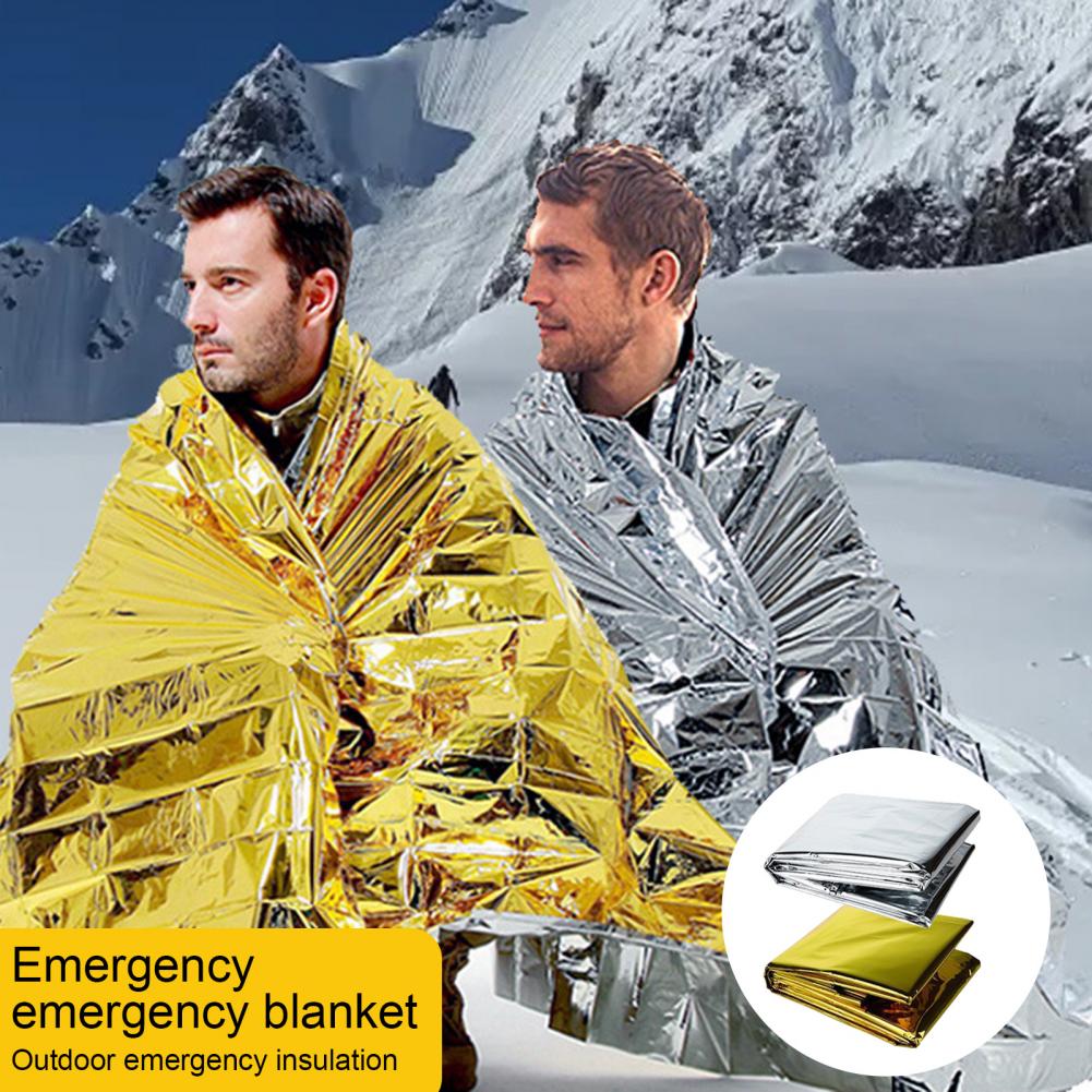Emergency Thermal Blanket Port - Survival Blanket Reflective ulasan dan harga