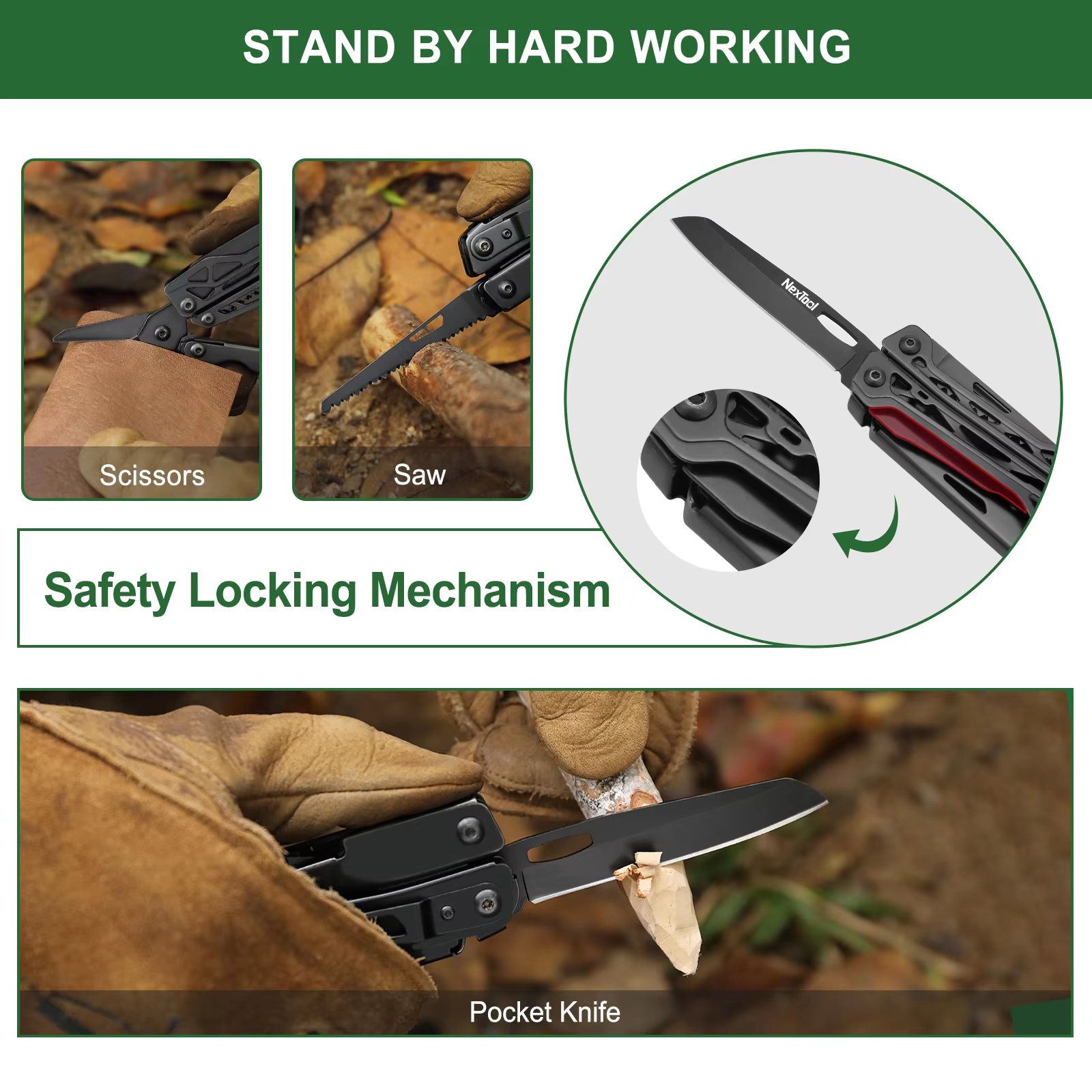 Nextool Black Knight 11 in 1 F - Multi Tool Plier ulasan dan harga