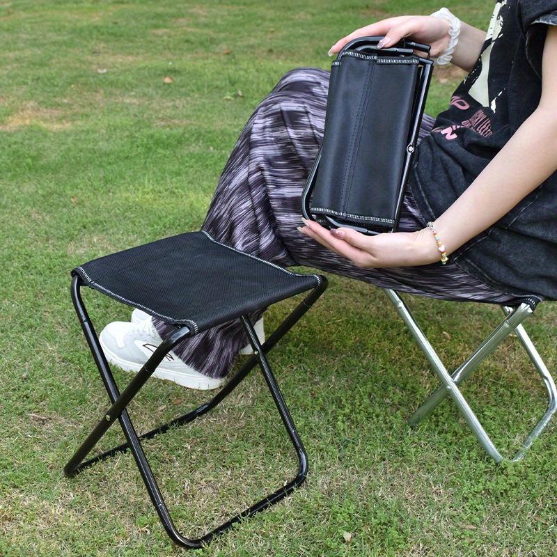 Portable Folding Camping Chair - Fishing Kit Compact ulasan dan harga