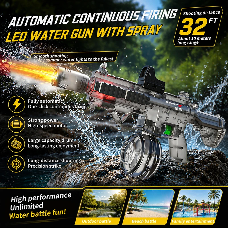 Simulated Firing Electric Wate - Sos Light Strobe ulasan dan harga