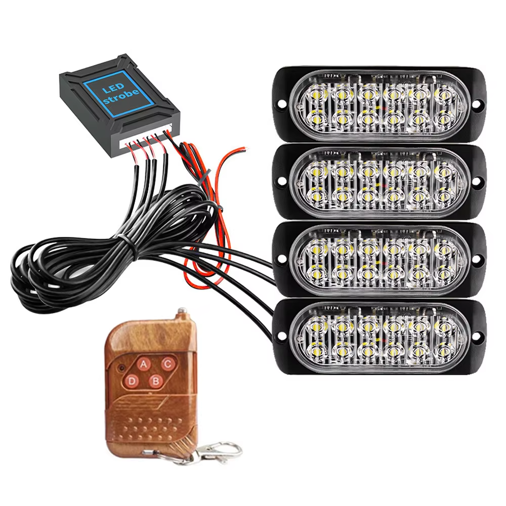 4x12 LED Remote Control Car St - Sos Light Strobe ulasan dan harga