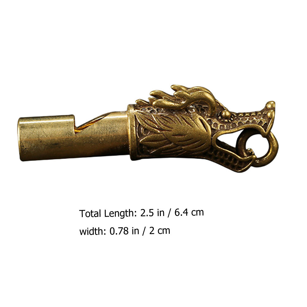 Copper Dragon Pattern Loud Sur - Emergency Whistle Loud ulasan dan harga