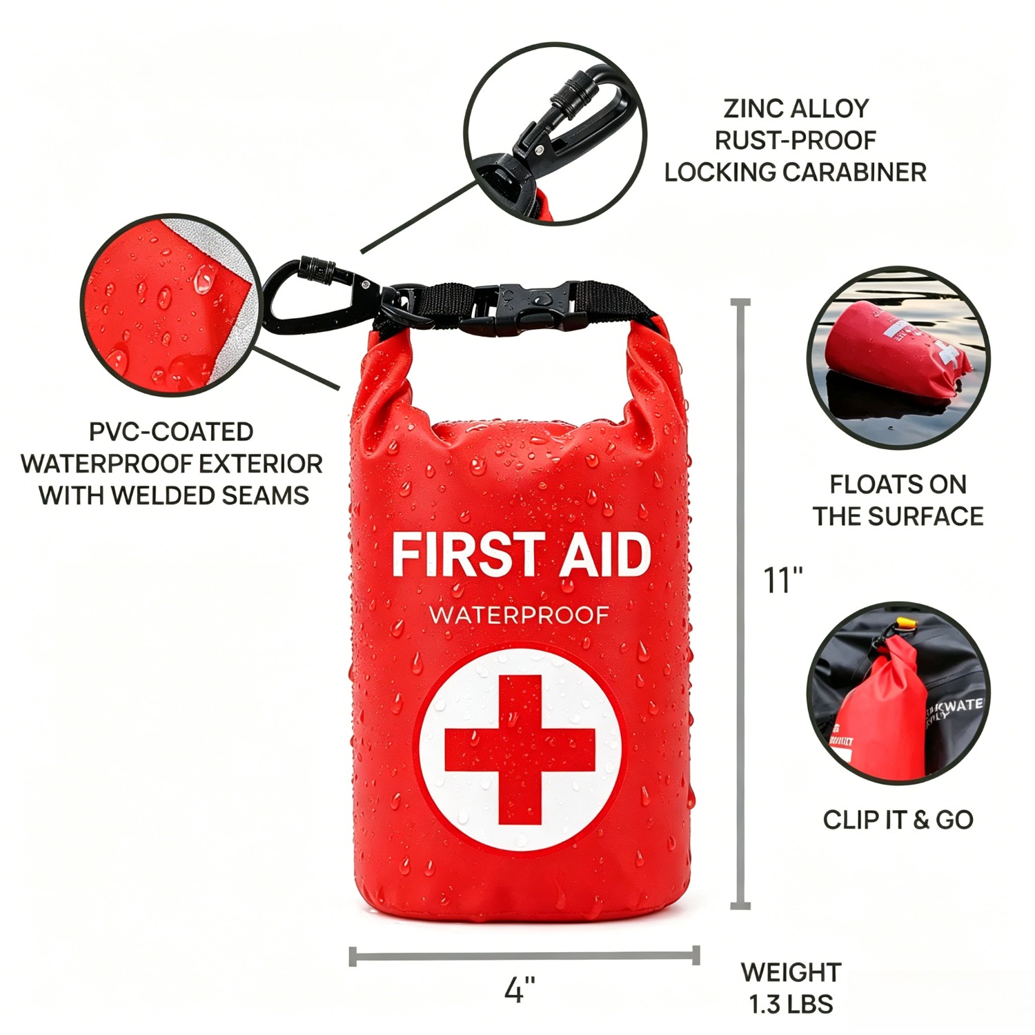 2L Waterproof First Aid Bag Ro - Bivy Bag Emergency ulasan dan harga