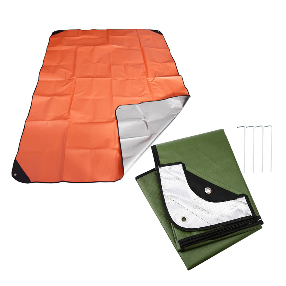 1pc Outdoor Camping Survival B - Survival Blanket Reflective ulasan dan harga