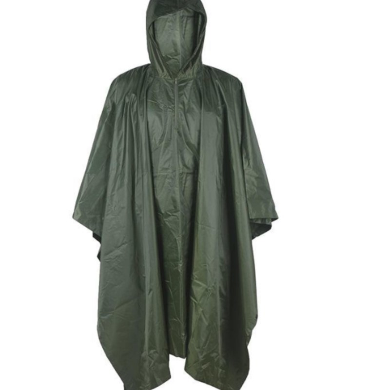 PVC/PU Camouflage Tactical Rai - Emergency Poncho Rain ulasan dan harga