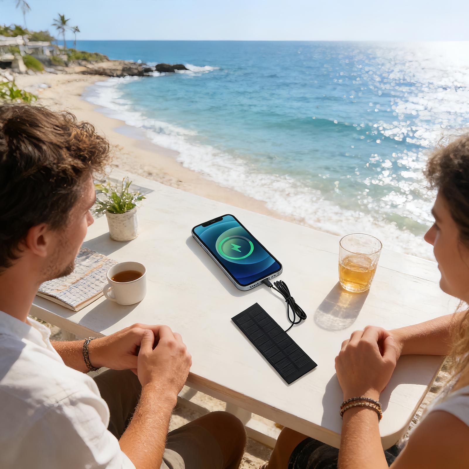 5W 5V Solar Panel Charger With - Solar Emergency Charger ulasan dan harga