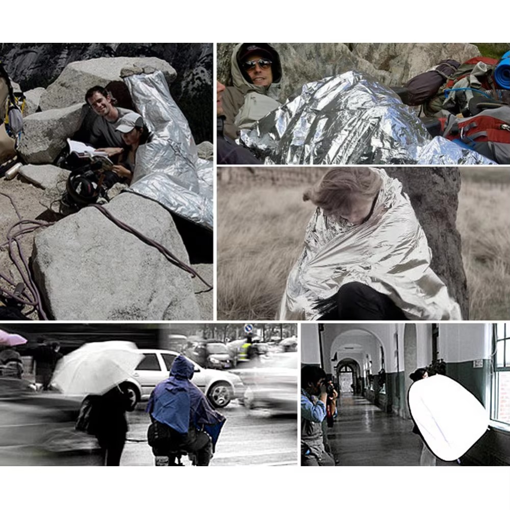 Mylar foil Emergency Survival  - Survival Blanket Reflective ulasan dan harga