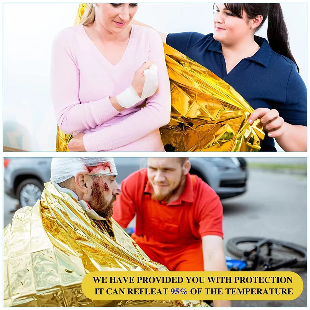 Mylar foil Emergency Survival  - Survival Blanket Reflective ulasan dan harga