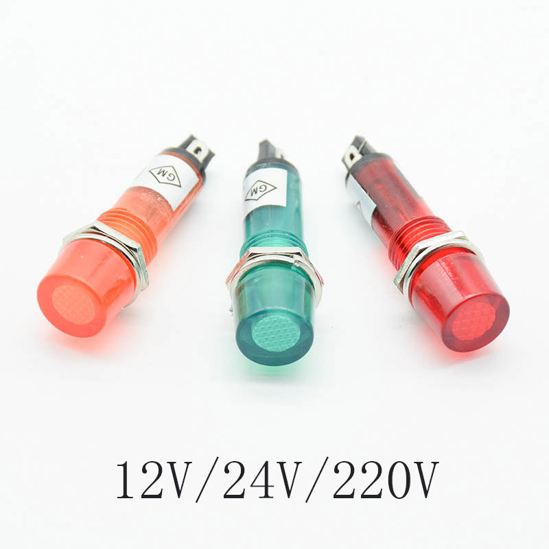 5Pcs Signal Lamp Panel Mountin - Signal Panel Orange ulasan dan harga